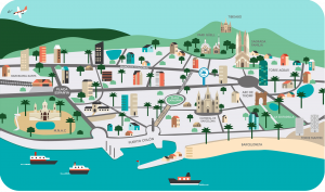 carte Barcelone