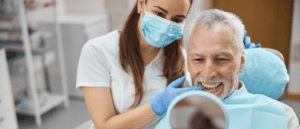 dentist and patient