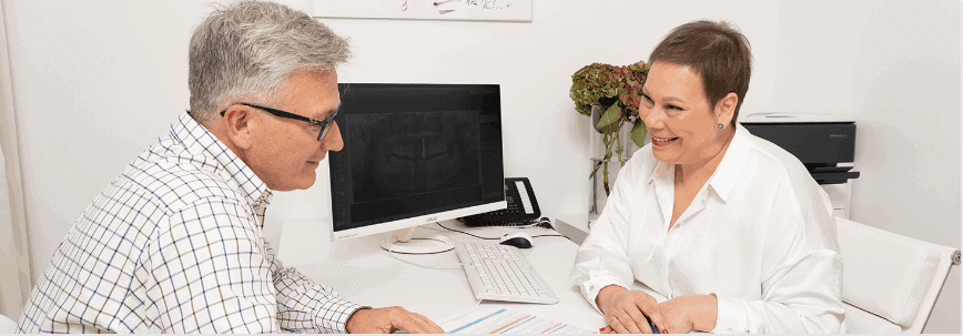 Presentation of the treatment plan